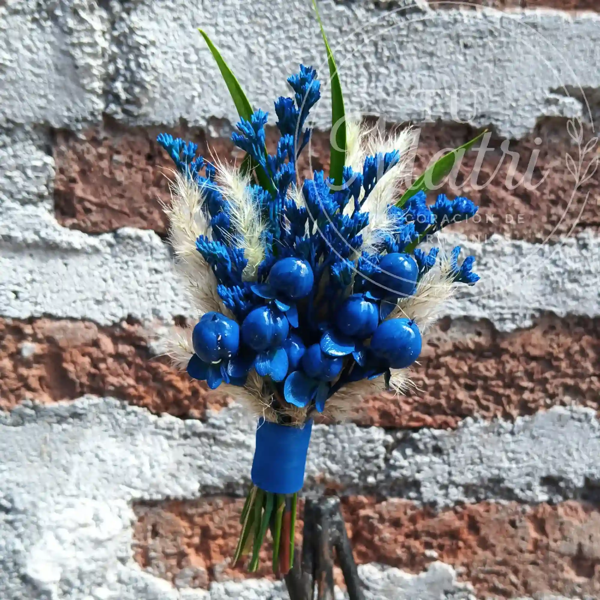 Boutonniere Azul Silvestre 1