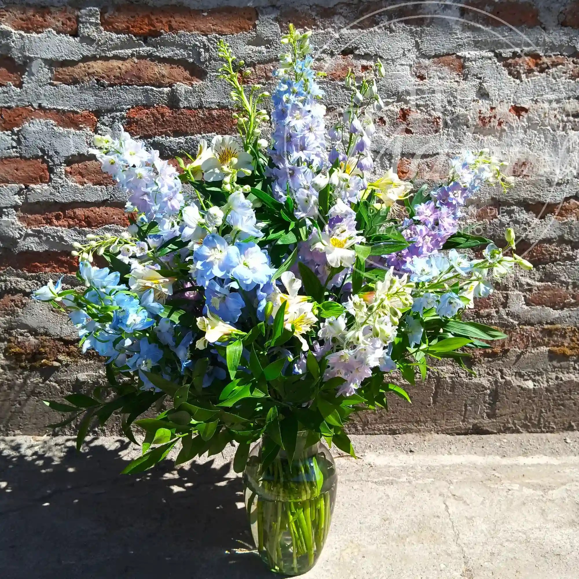 Florero Mediano de Delphinium 3