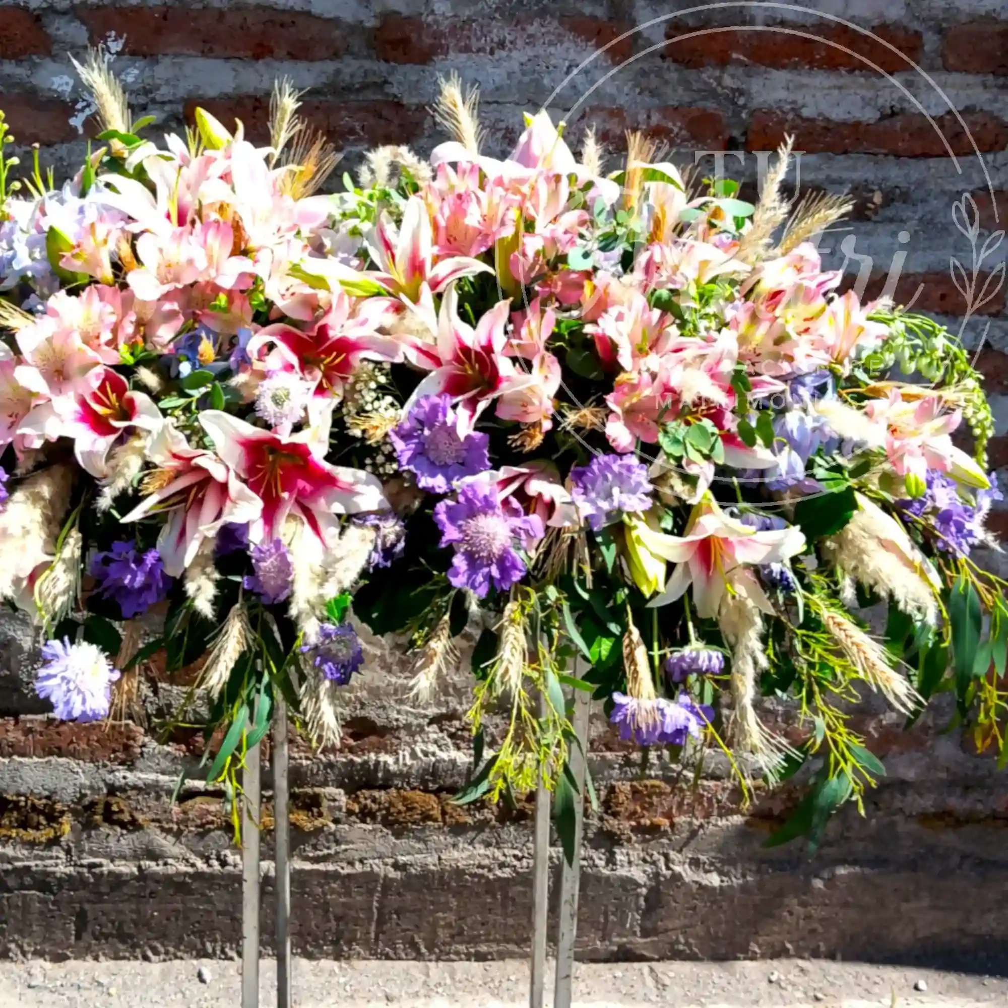 Centro de Mesa Grande Pastel 4