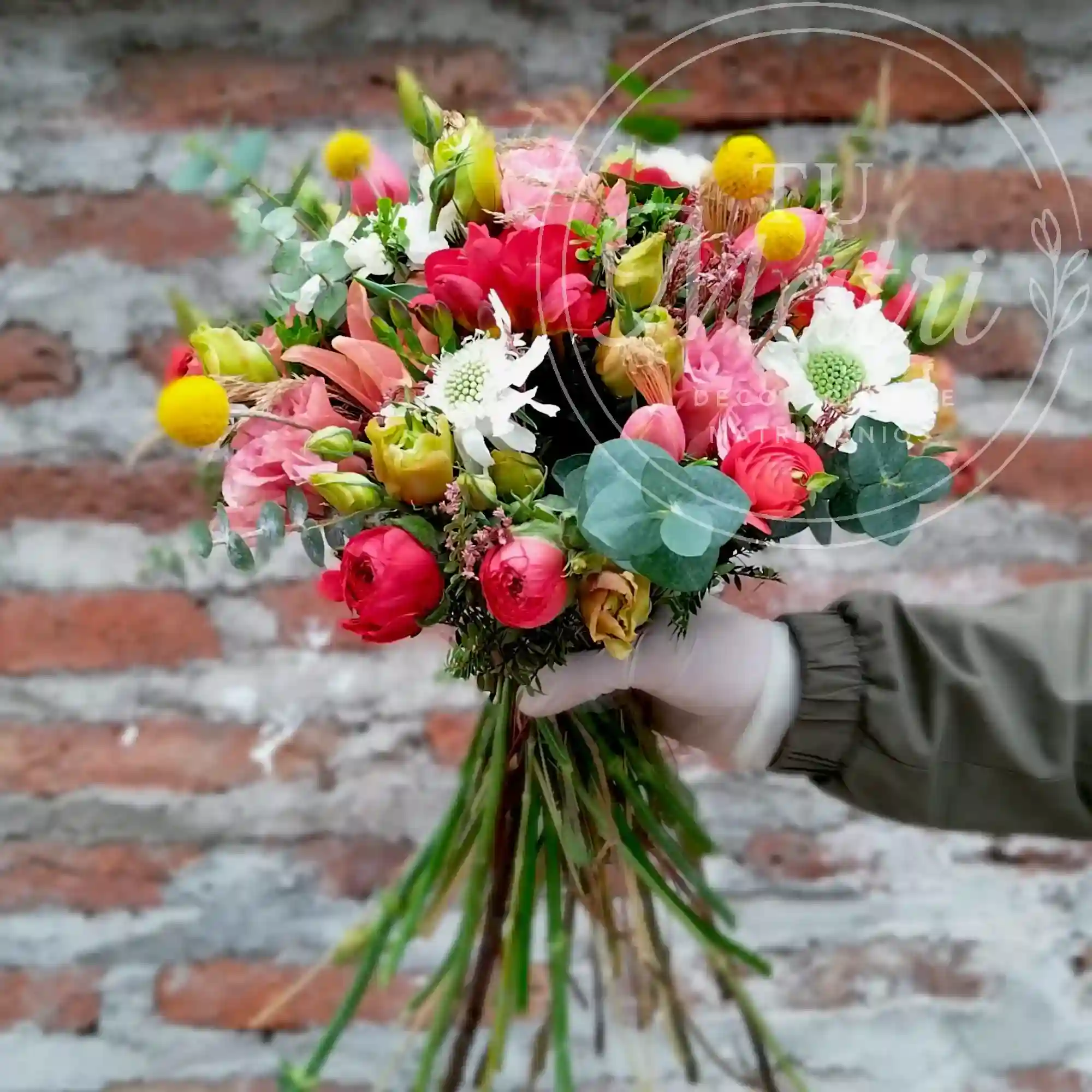 Ramo de Novia Primaveral Grande 2