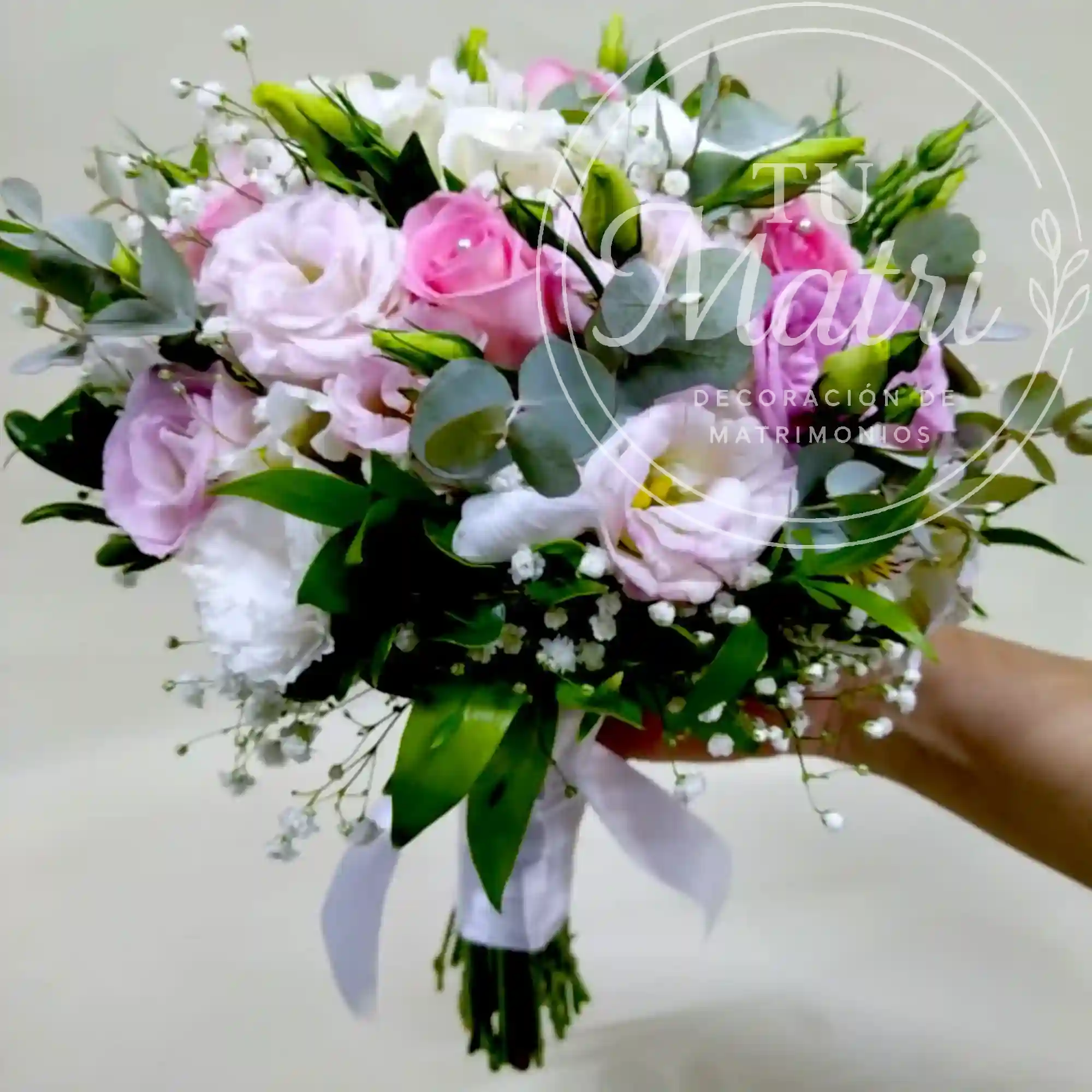 Ramo de Novia Mediano Pastel 4