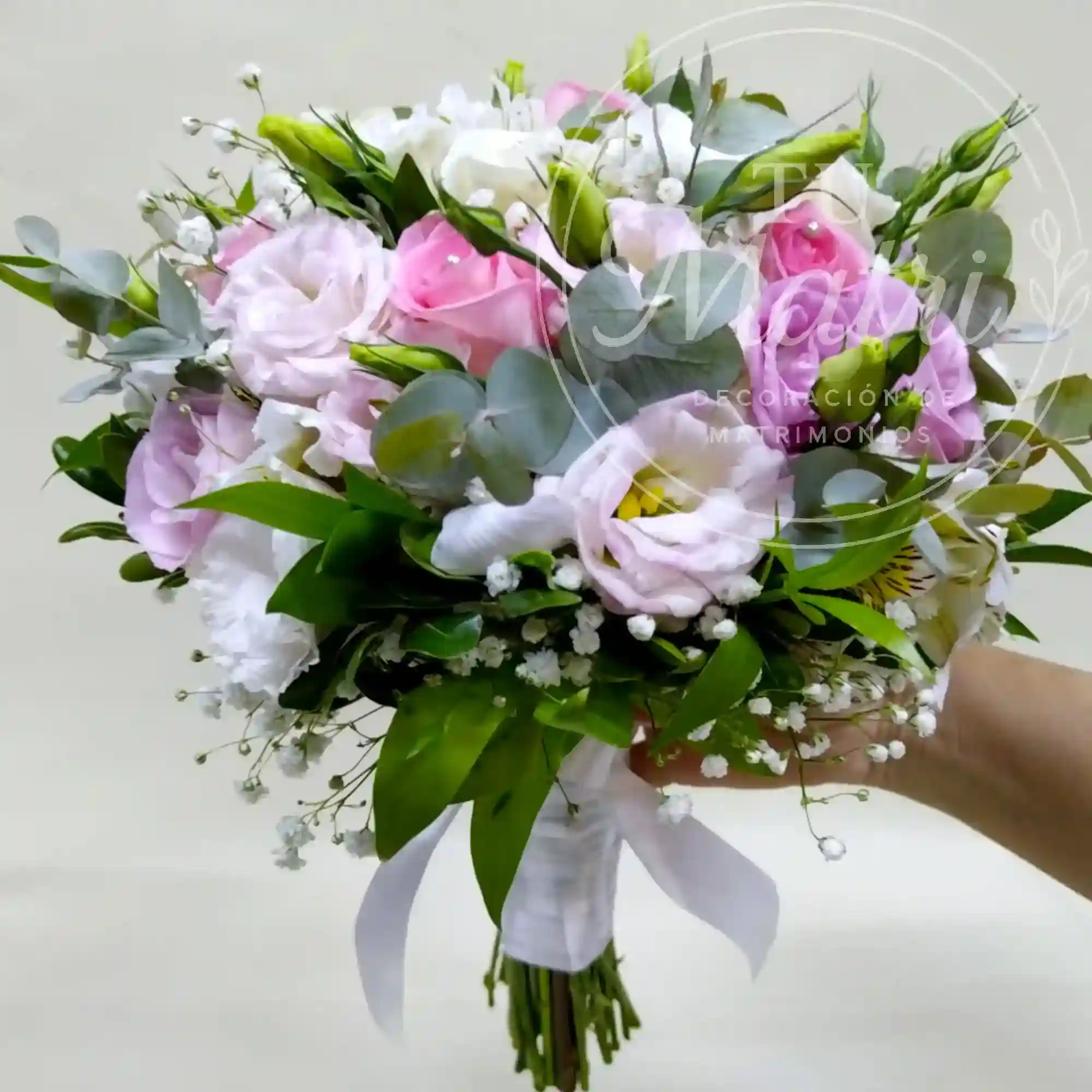 Ramo de Novia Mediano Pastel 1