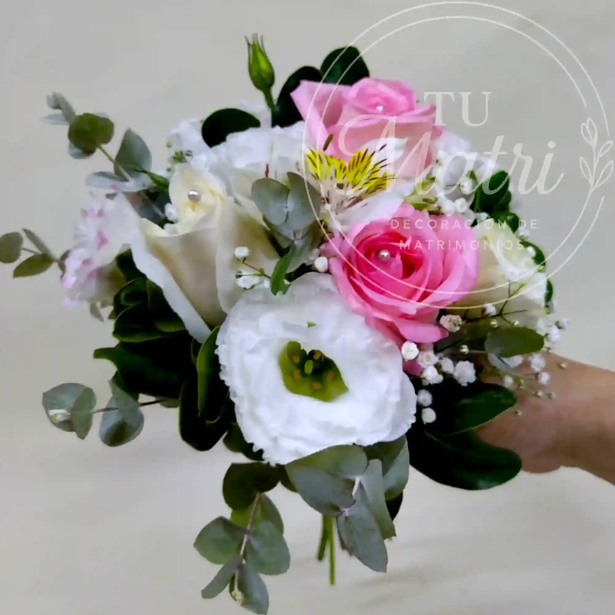 Ramo de Novia Pequeño Pastel 4