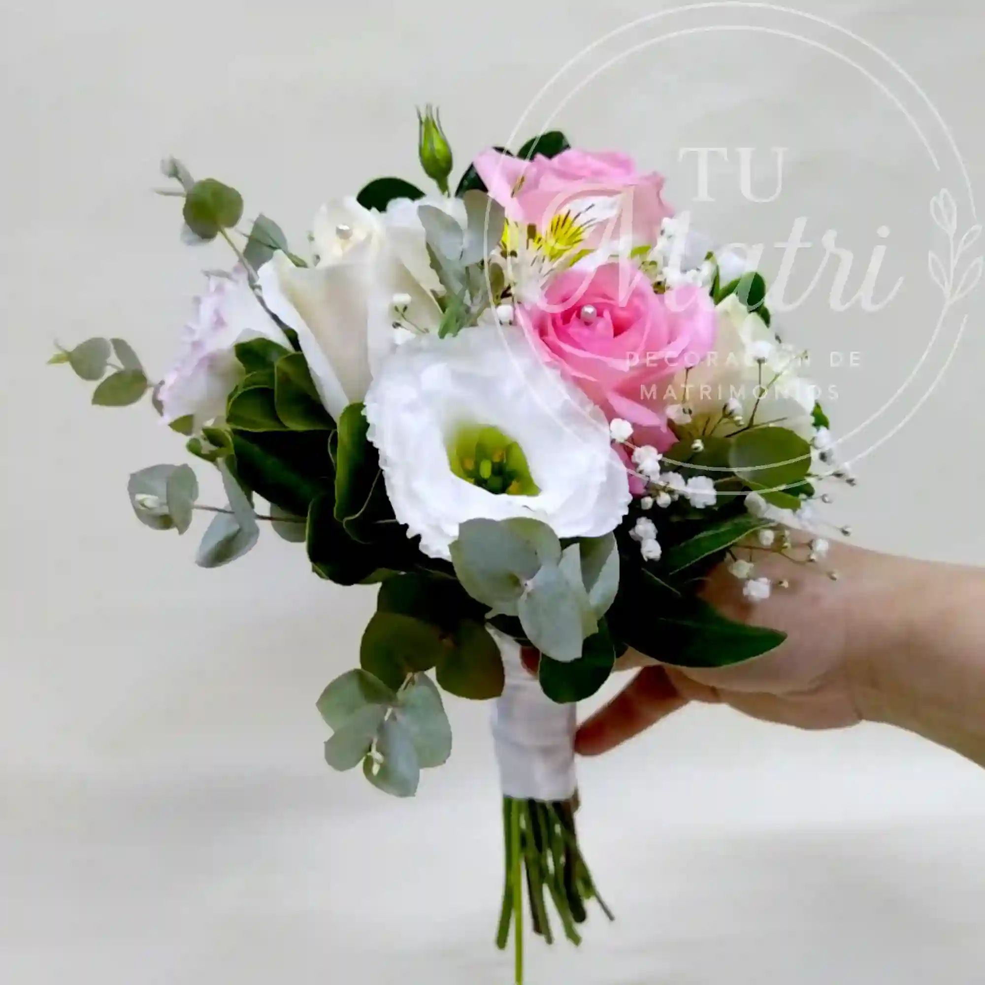 Ramo de Novia Pequeño Pastel 3