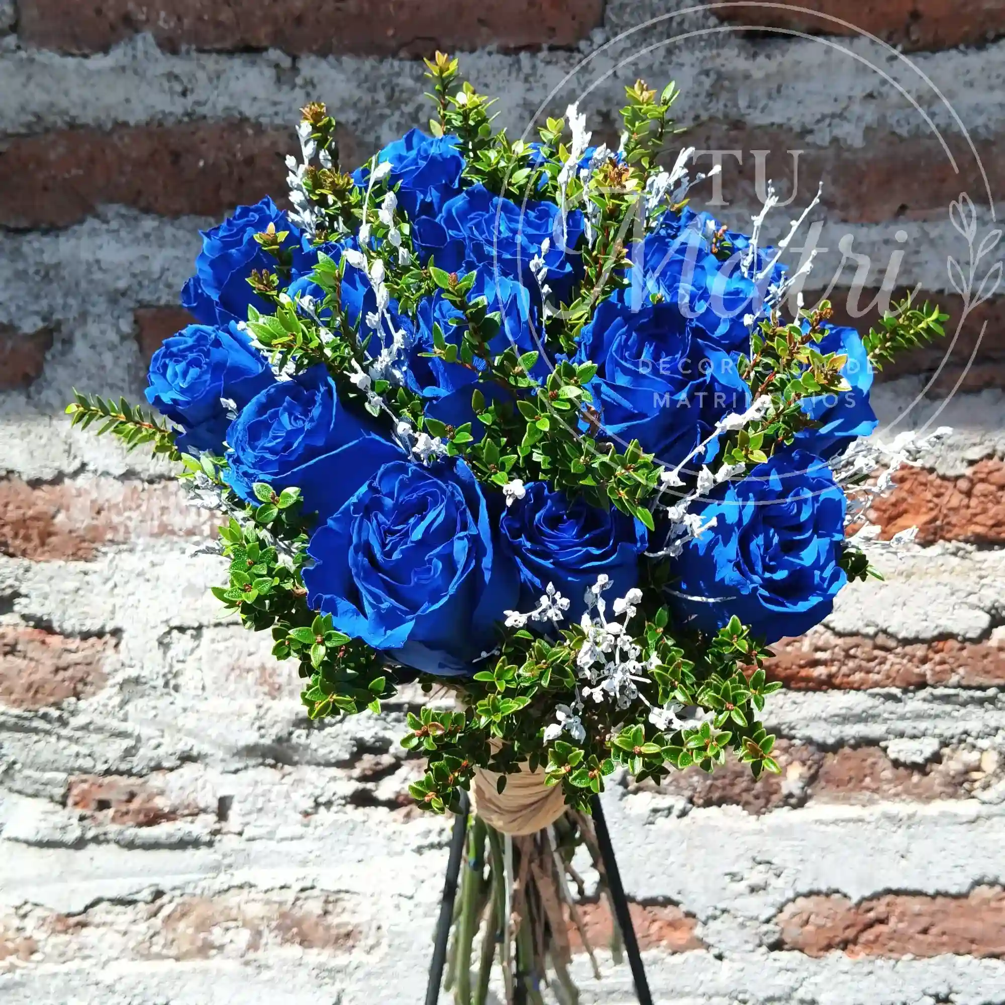 Ramo de Novia Rosas Azules 4