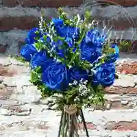 Ramo de Novia Rosas Azules